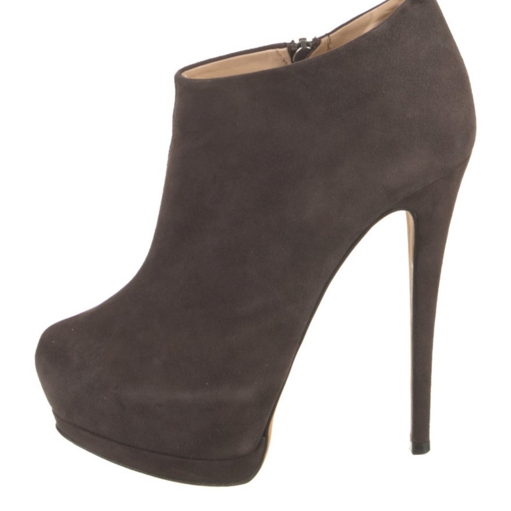 Giuseppe Zanotti Dark Brown Heeled Boots